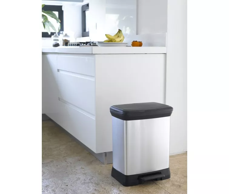 Šiukšliadėžė Curver Deco Pedal Rectangular, 30L