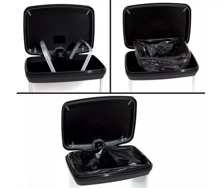 Šiukšliadėžė Curver Deco Pedal Rectangular, 30L