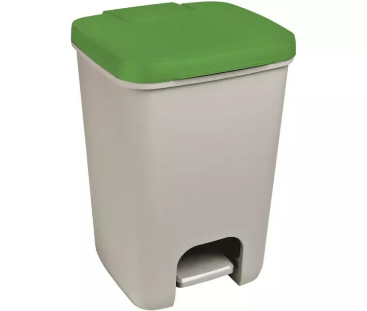 Kibiras su pedalu Essentials 20 l, pilkai-žalias