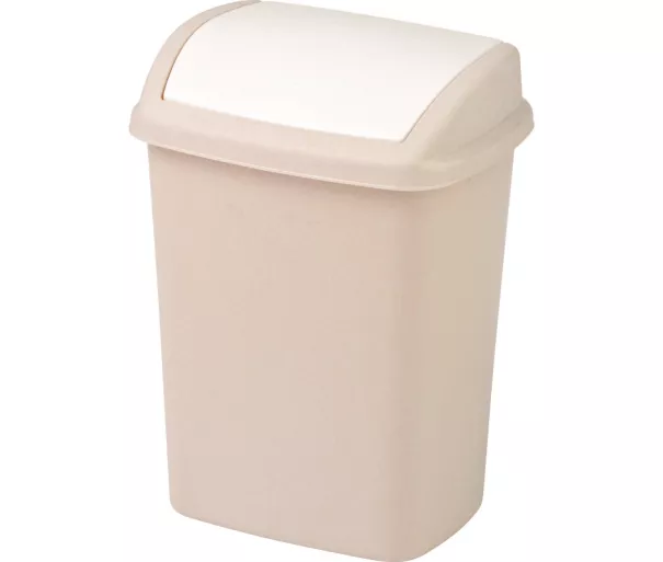 Atliekų kibiras Dominik 10L 20x25x36cm smėlio spalvos