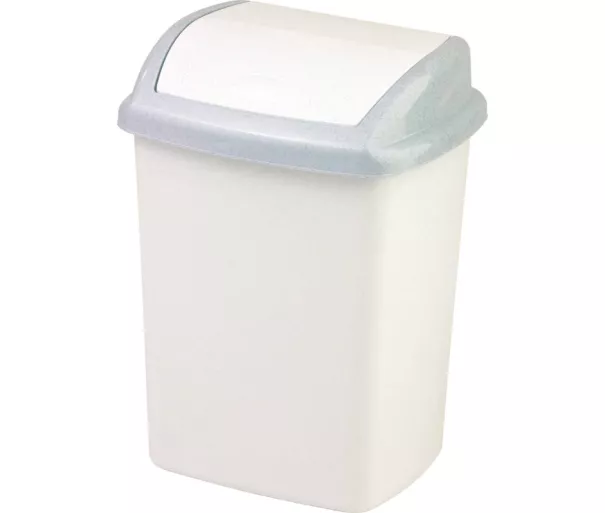 Waste bucket Dominik 25L 36,5x29,1x48cm grey