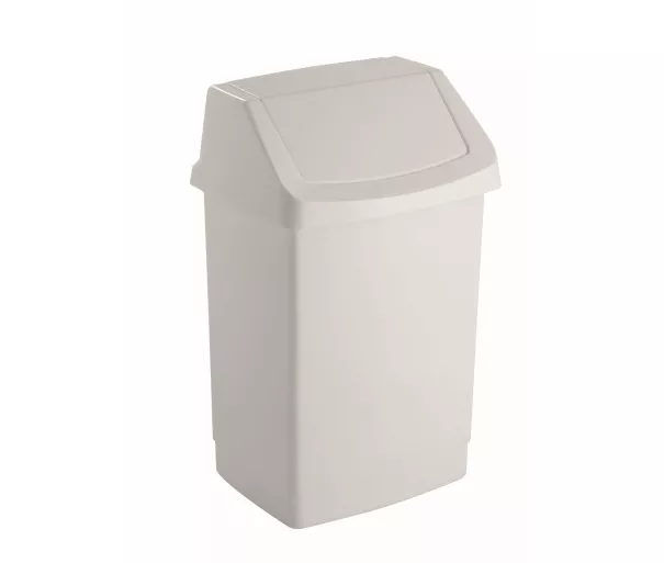 Ведро для мусора Click-it 15 л 28x23.5x43,8 см белое