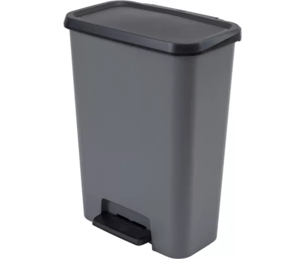 Compatta Duo 23+23L tamsiai pilka/juoda Pedalų dėžė