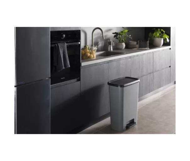 Compatta Duo 23+23L tamsiai pilka/juoda Pedalų dėžė