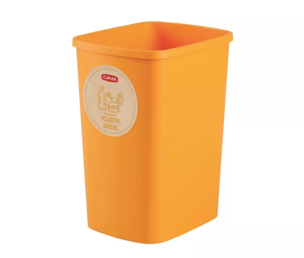 Set of waste buckets without lid Deco Flip Bin 3x10L blue/green/yellow