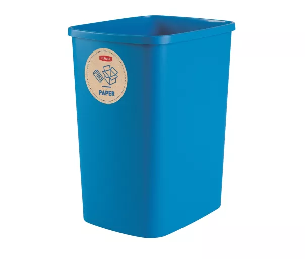 Deco Flip Bin 3x25L mėlynas/žalias/geltonas atliekų kibiras be dangčio