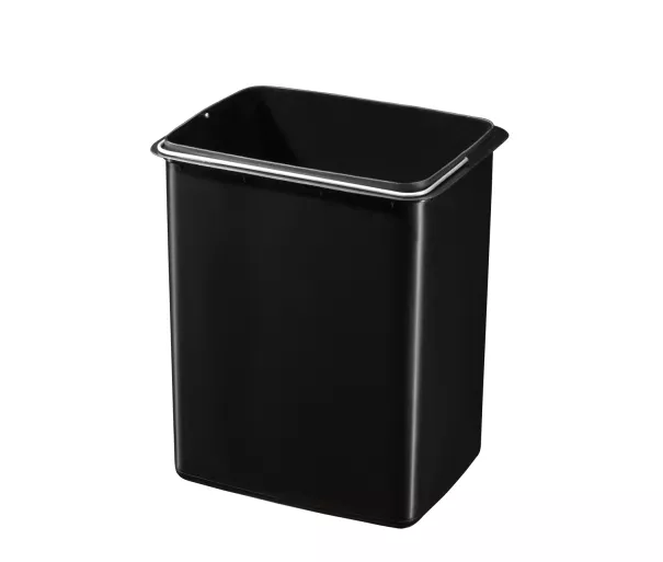 Atliekų rūšiavimo šiukšliadėžė su pedalu Öko duo Plus L / 17+9L / juoda