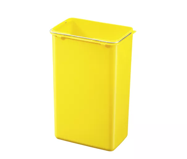 Atliekų rūšiavimo dėžė su pedalu Öko trio Plus L / 3x9L / šviesiai pilka