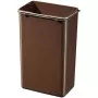 Waste sorting bin with pedal Öko trio Plus L / 3x9L / black