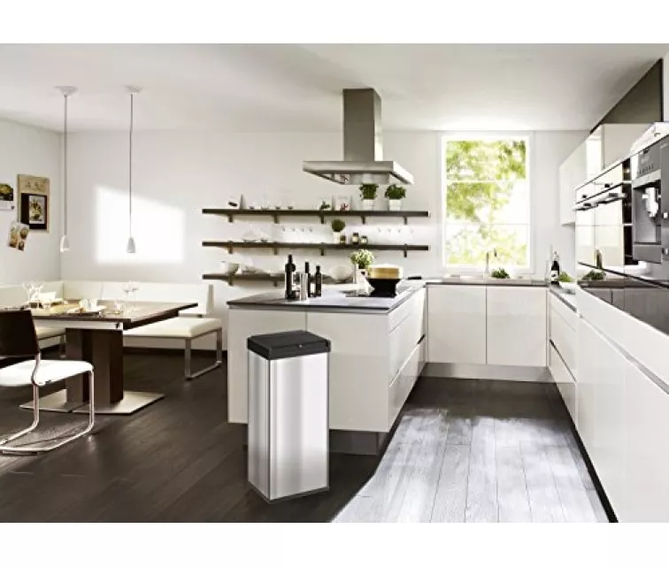 Prügikast Big-Box Swing L, must, 35 l