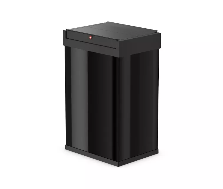 Prügikast Big-Box Swing L, must, 35 l