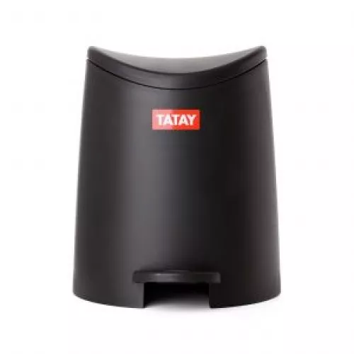 Bathroom pedal bucket 3L Standard black