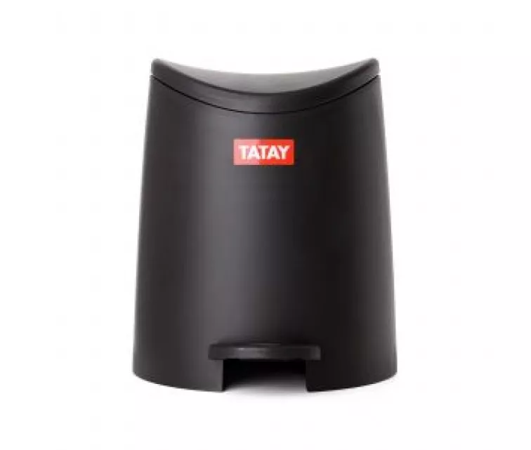 Bathroom pedal bucket 3L Standard black