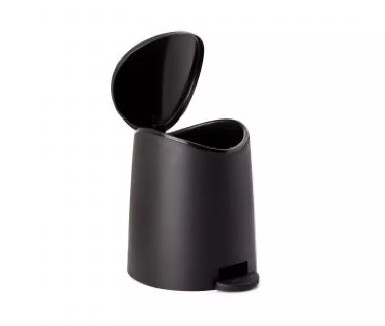Bathroom pedal bucket 3L Standard black