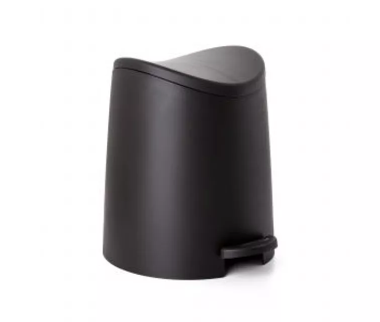 Bathroom pedal bucket 3L Standard black