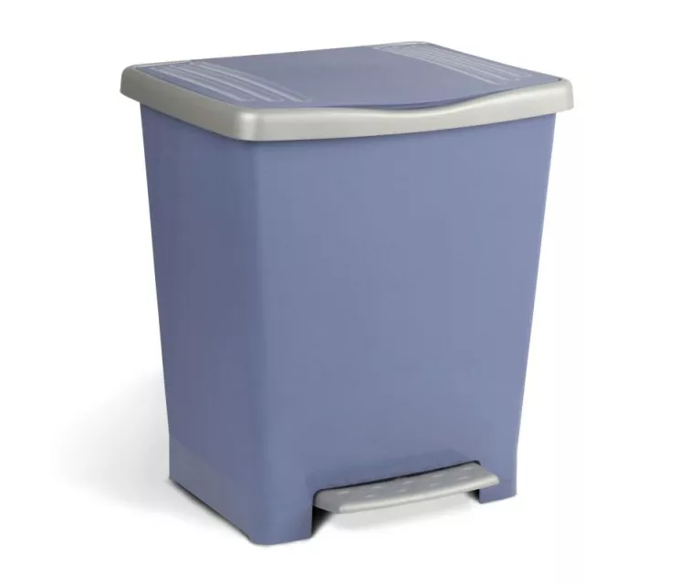 Pedaaliga prügikast Millenium, 23 l, sinine