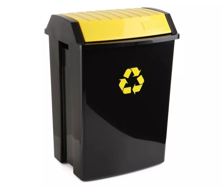 Мусорное ведро 50L желтый