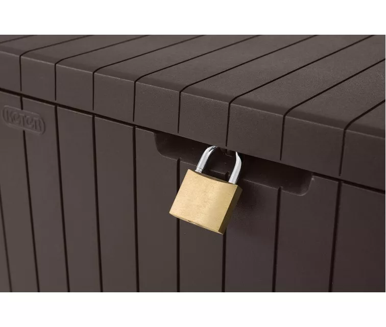 Hoiukast City Storage Box 113 L, pruun