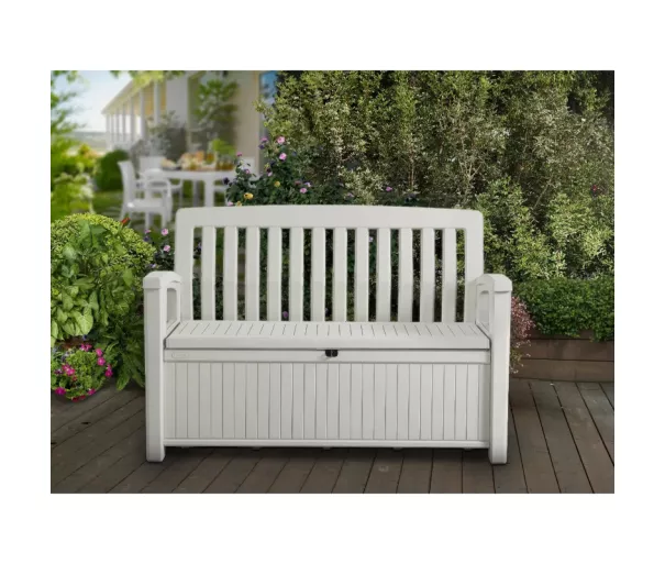 Скамья для хранения Patio Storage Bench 227L белый