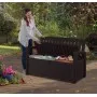 Lauko suolas su daiktadėže Keter Patio Storage Bench 227L, rudas