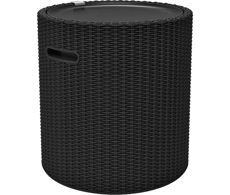 Keter jahutiga tool köiest käetugedega, tumehall, 219431