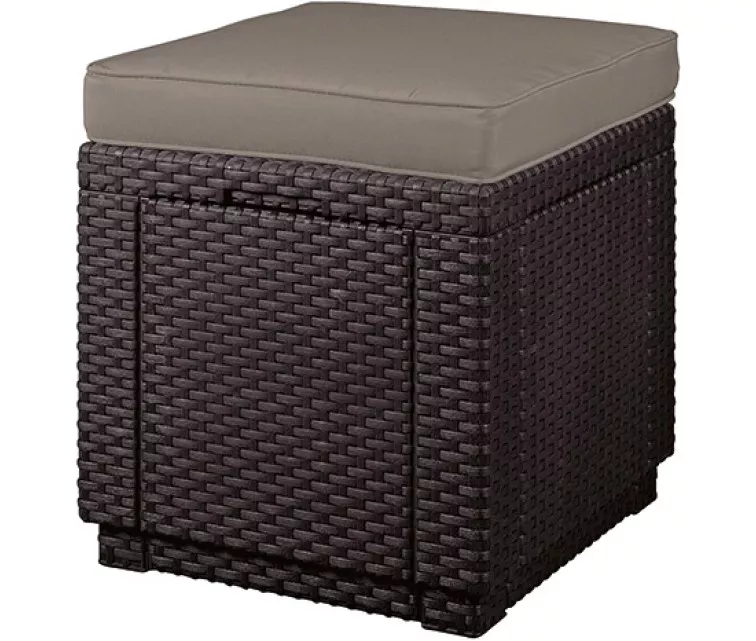 Aiatool - hoiukast Cube padjaga, pruun