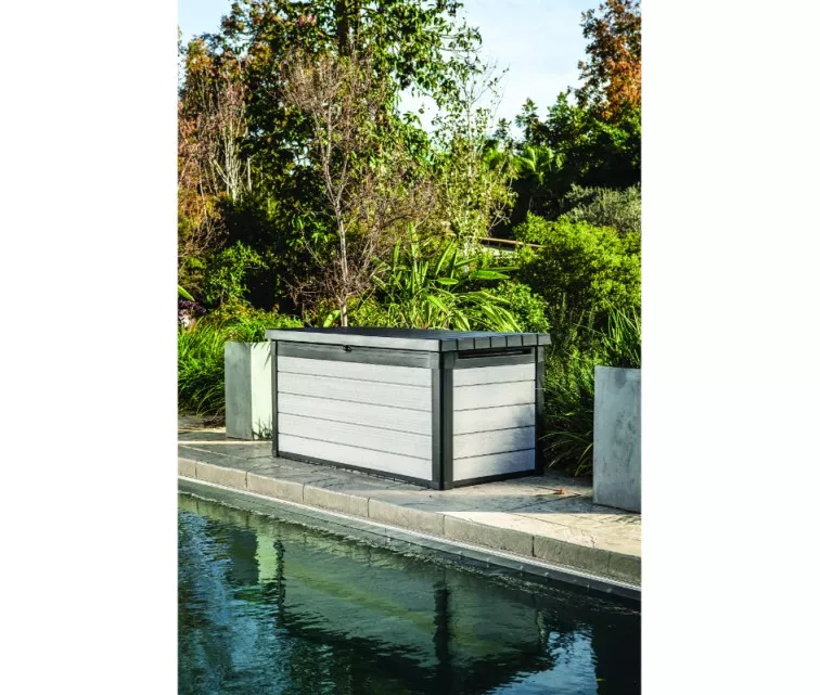 Ящик для хранения Denali DuoTech Deck Box 380L коричневато-серый