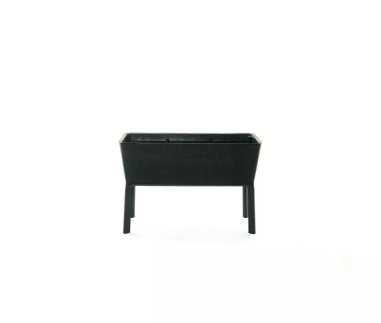 Цветочный горшок Full Bloom 120л Round Waves коричневый