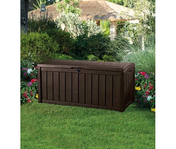 Keter dėžė daiktams Glenwood Box, 390 l, ruda