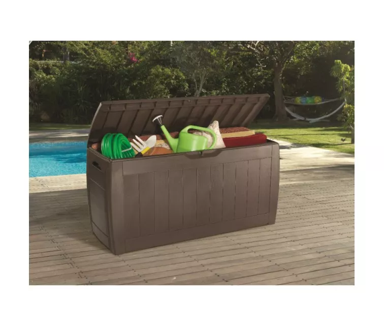 Ящик для хранения Hollywood Storage Box 270L коричневый