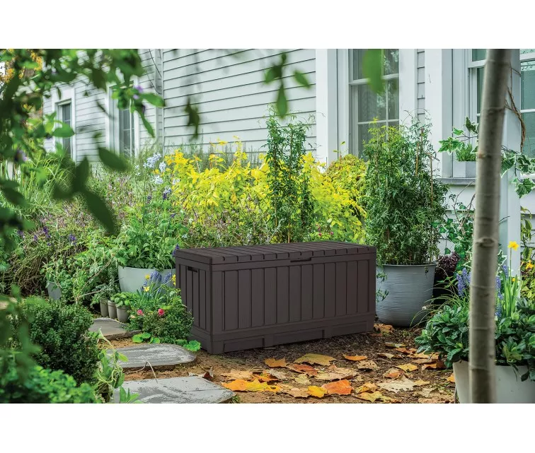 Daiktadėžė Kentwood Storage Box, 350 l, ruda