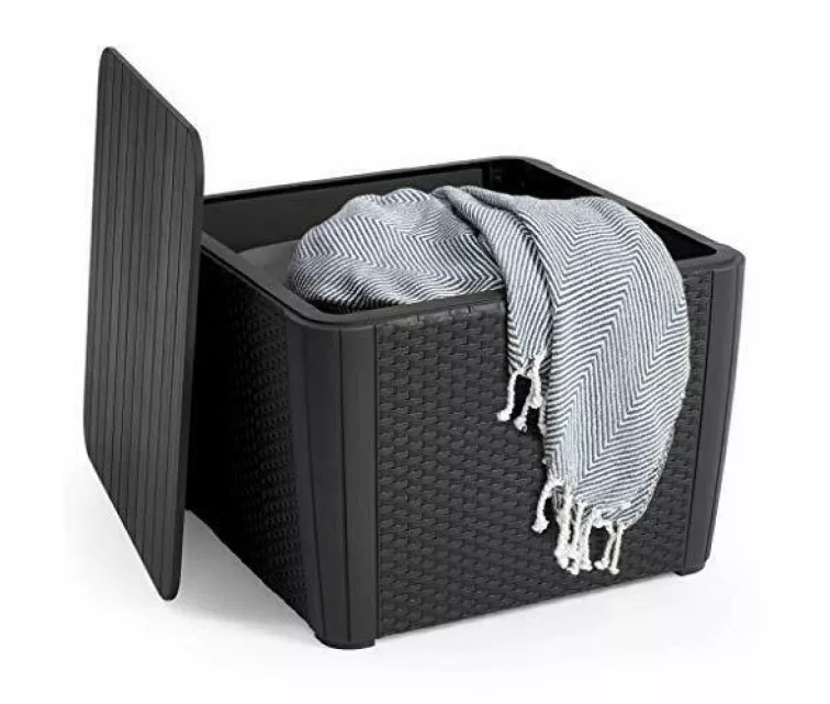 Садовый столик / ящик для хранения Luzon Plus серый