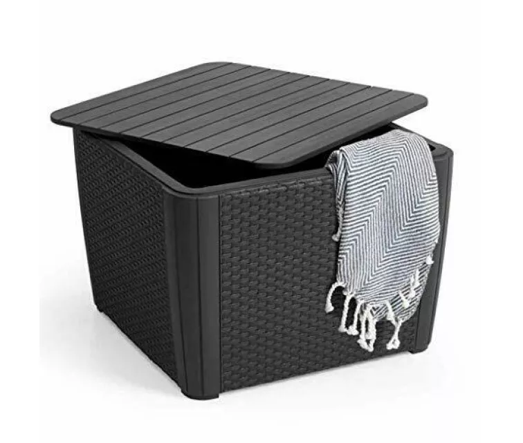 Садовый столик / ящик для хранения Luzon Plus серый