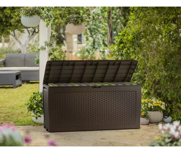 Sodo daiktadėžė Keter Samoa, ruda, 270 l
