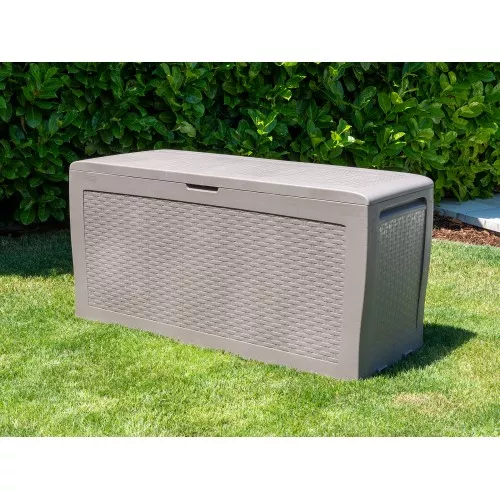 Sandėliavimo dėžutė Samoa Rattan Box 270L smėlio spalvos