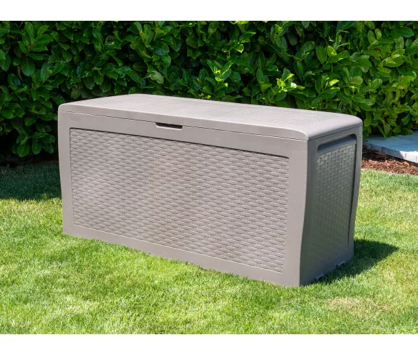 Ящик для хранения Samoa Rattan Box 270L бежевый