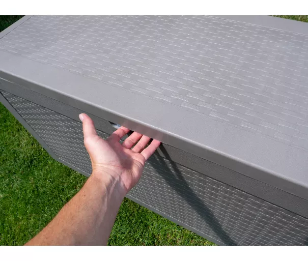 Ящик для хранения Samoa Rattan Box 270L бежевый