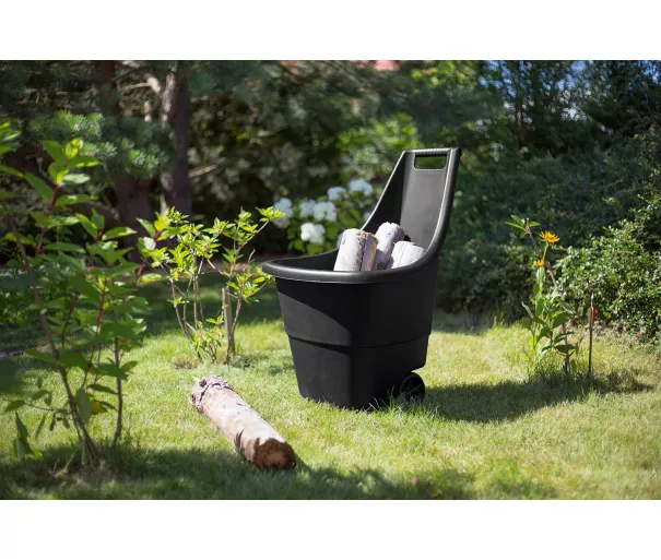 Ķerra Easy Go Breeze 50L melna