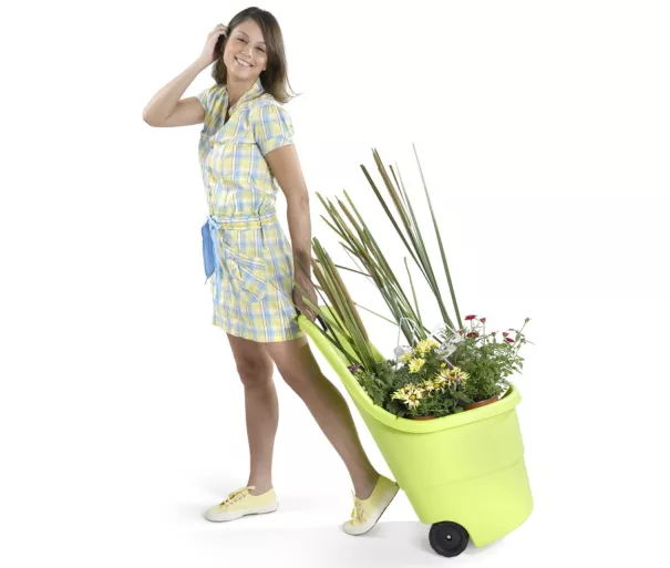 Ķerra Easy Go Breeze 50L melna