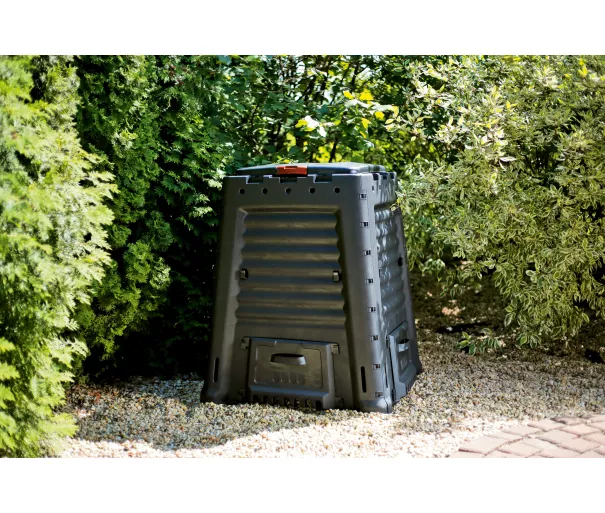 Komposta kaste Mega Composter 650L Without Base melna