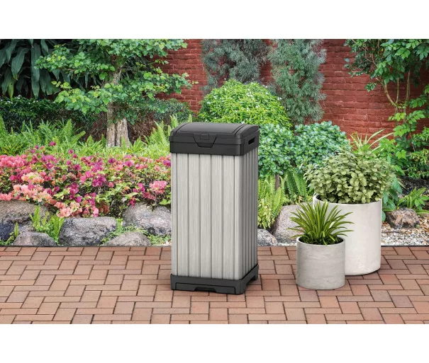 Atkritumu tvertne Rockford Refuse Bin 125L pelēka