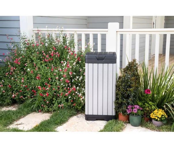 Atkritumu tvertne Rockford Refuse Bin 125L pelēka
