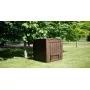 Komposta kaste Deco Composter With Base 340L brūna