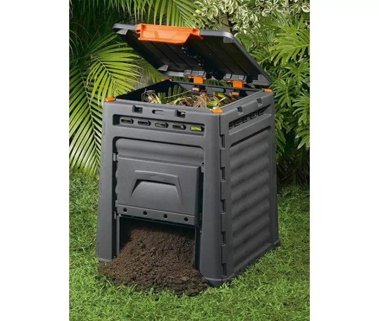 Ящик для компоста Eco Composter 320L черный