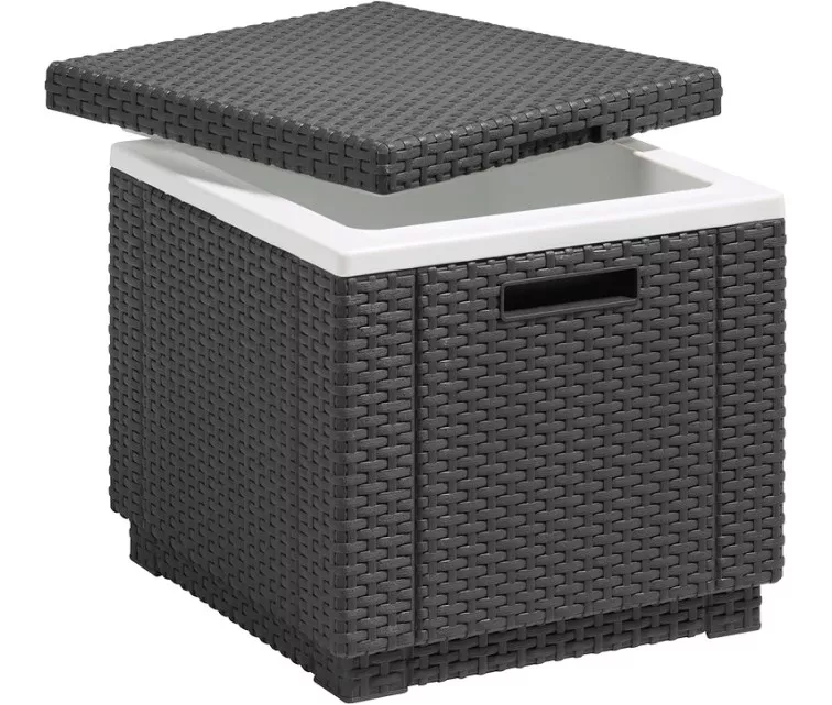 Allibert gėrimų šaldytuvas Ice Cube, grafito spalvos, 213828