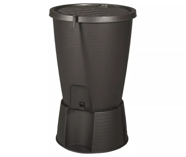 Indigo Water Butt + Base 200L серый