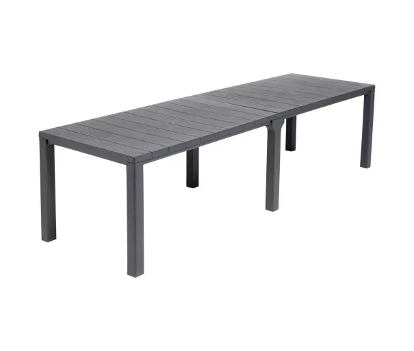 Sodo stalas Julie Double Table, pilkas (2 konfigūracijos)