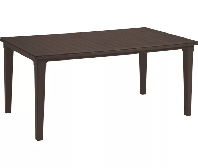 Garden table Futura brown