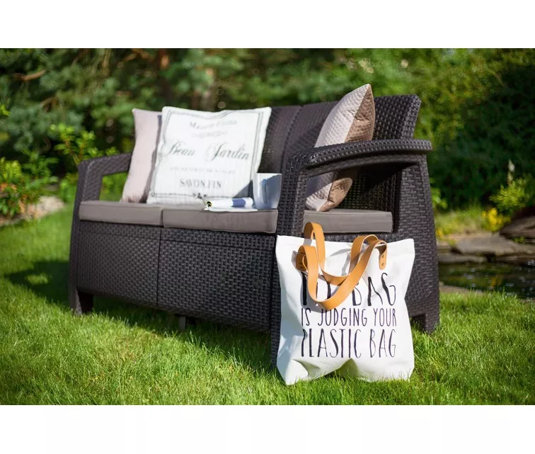 Aiadiivan Corfu Love Seat, pruun