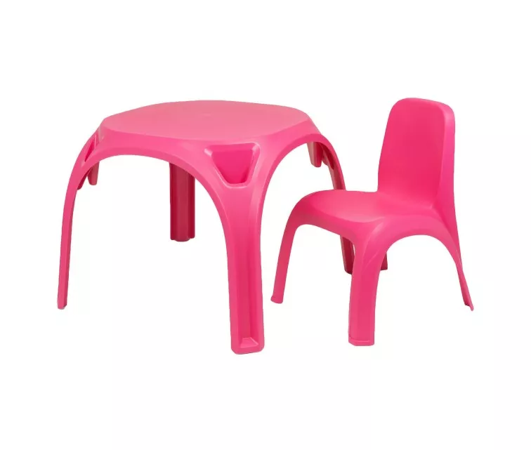 Lastetool Kids Table, roosa